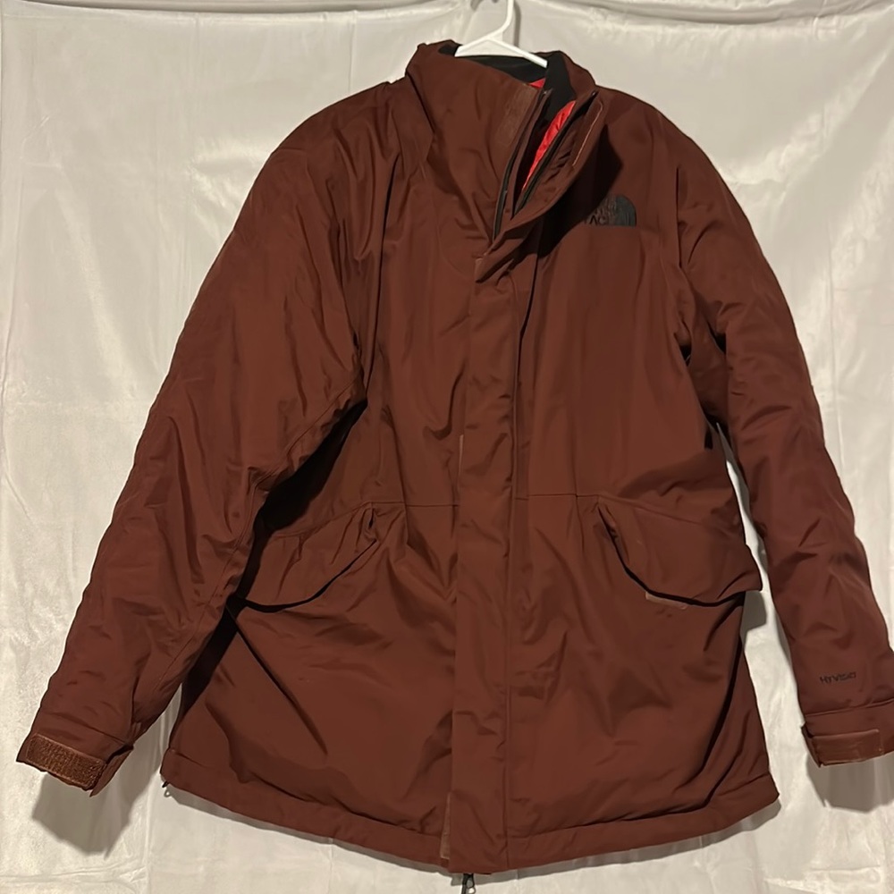 The North Face Brick Red Ski Snowboard Set (coat and pants)